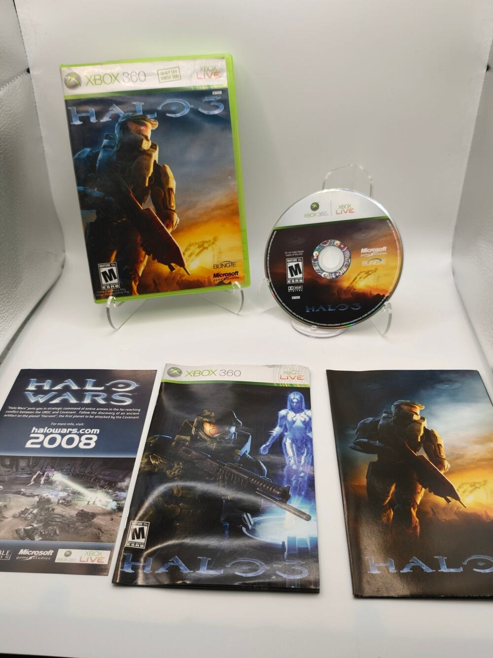 Halo 3 (Xbox 360) CIB Complete In Box - Tested Working